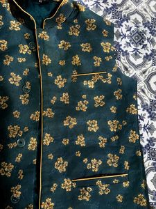 Men's Floral Nehru Jacket