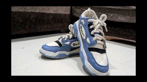 Ogiym Blue &amp; White Chunky Sneakers