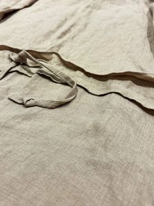 Linen Blend Tunic Top