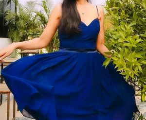 Elegant Royal Blue Prom Dress