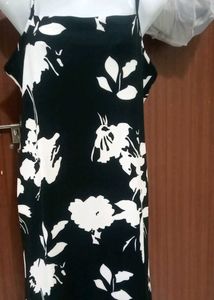 Floral Print Midi Dress