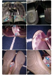 Embroidered Flat Sandals for Women