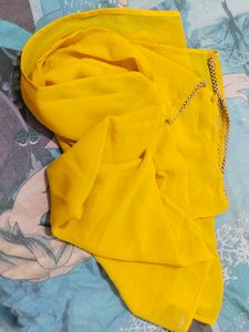 Yellow Embellished Kurti