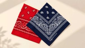 Classic Red & Blue Bandana Set
