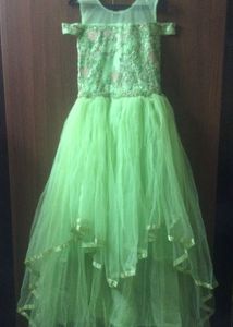 Green Long Gown