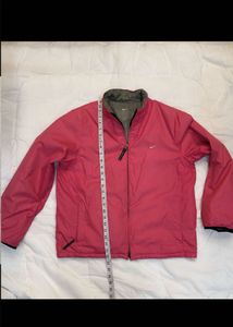Nike pink and grey both sides Zip-Up Jacket
