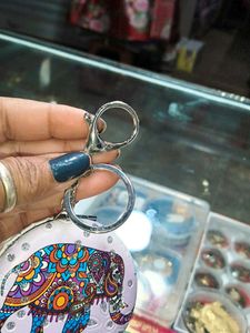 Elephant Keychain - Colorful &amp; Unique!