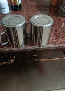 Stainless Steel Mug- set of 2