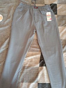 Comfortable Grey Casual Pants