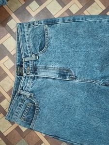 ⚡ ⚡ Flash Sale ⚡ ⚡-Waisted Blue Denim Jeans
