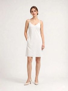 White One piece Dress