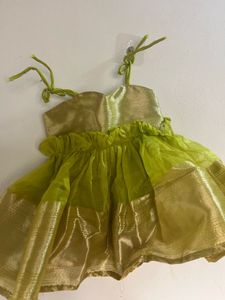 Adorable Green & Gold Dress