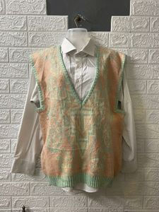 Long Sweater Vest