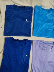 set of 4 Unisex Dri-Fit T-Shirts