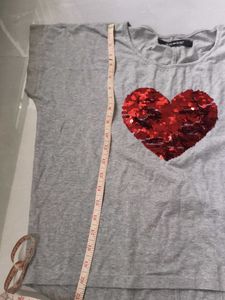 Sparkling Red Heart T-Shirt