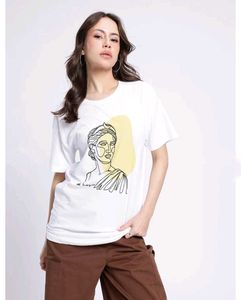 Glitzchez Graphic Oversized T-shirt