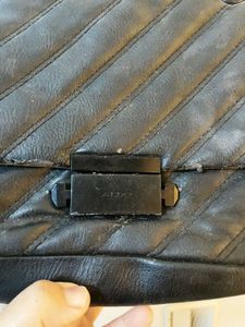 Aldo Chic Quilted Black Shoulder Bag