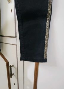 Silver Lining Vero Moda Embellished Jeans