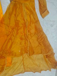 off shoulder kurta with plazo