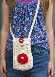 Crochet sling  Phone Bag