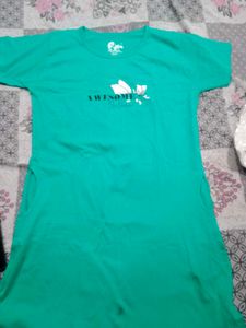 Green Tunic Long Top