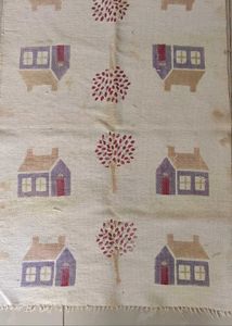 Cotton Carpet Size 35" x 22.5"
