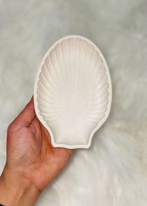 Minimal White Trinket Tray | Handmade Decor