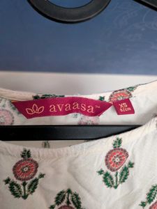 White Printed Kurta