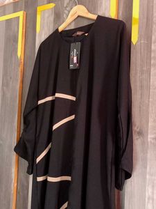 Branded XXL KOREAN NIDA Black Abaya
