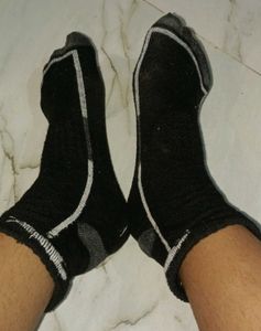 Black Athletic Socks