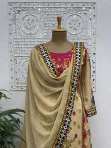 New Collections Kurta Plazzo with Dupatta