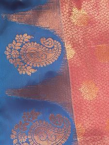 Beautiful Silk Saree with Paisley Border
