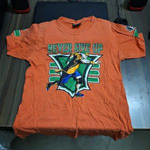 Vintage John Cena "Never Give Up" T-Shirt