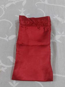 2 Satin Drawstring Pouch Shagun Bags