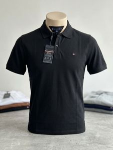 Tommy Hilfiger Black Polo TShirt