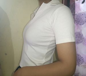 Plain White Top. Style It With Anything 😉
