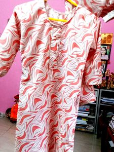 Elegant Suit with Abstract Print , 🌸