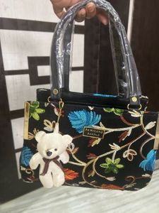 Diwali Offer- Kashmiri Bag With Teddy