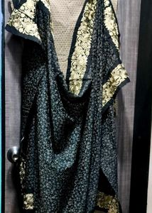Elegant Black Kurta Set with Dupatta