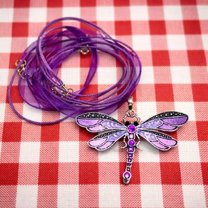 Charming Dragonfly Pendant Necklace