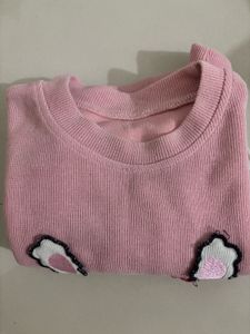 Cute Pink Bunny Sweatshirt
