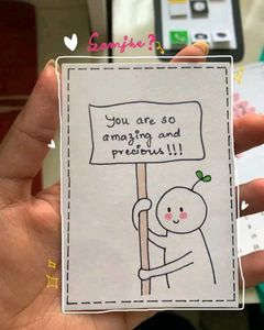 Handmade 'A Note For You' Card