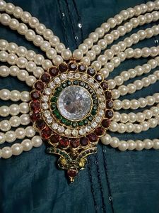 Elegant Pearl Necklace &amp; Earring Set