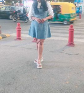 denim dress( one piece)