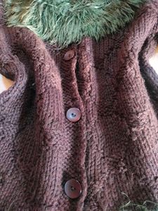Y2K fur knit top 🧋🌱🍂🐵🦜🦢