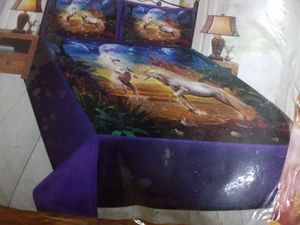 Vibrant Rose Print velvet bedsheet with pillows