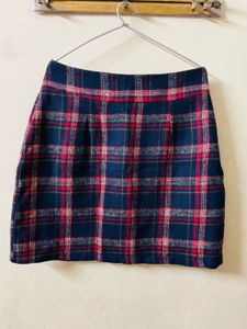 Plaid Mini Skirt