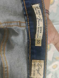 Blue Denim Capris
