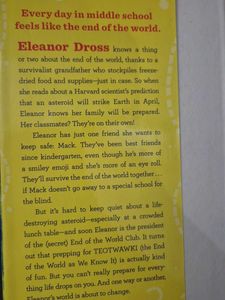 The World Ends in April Kids Fiction Book