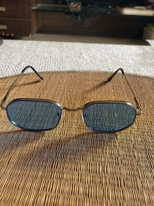 Unisex New Retro Blue Lens Sunglasses